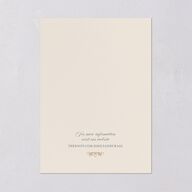 Vintage Regency Monogram Frame Foil Wedding Invitations Champagne Gold Signature Blank Standard No