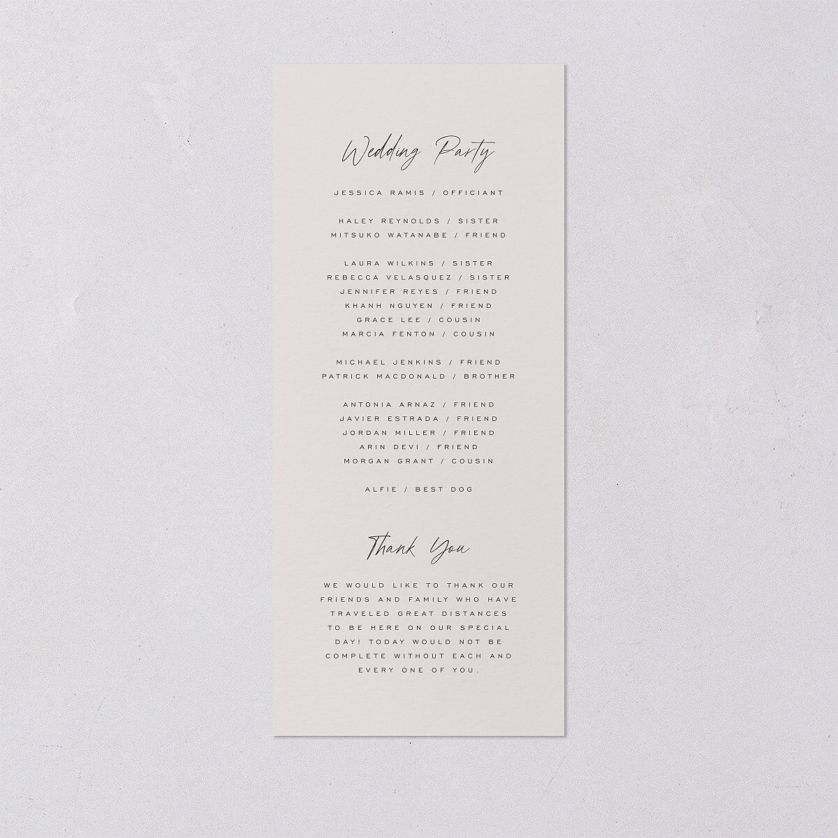 Metallic Edge Wedding Programs Gold Champagne Signature