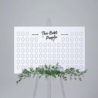 Draw Yourself Guest Interactive Standard Welcome Sign Large Pure White Standard Indoor Foam Core L Welcome