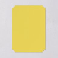 Botanical Lemon Save The Date Cards Buttercup Signature smooth Blank No
