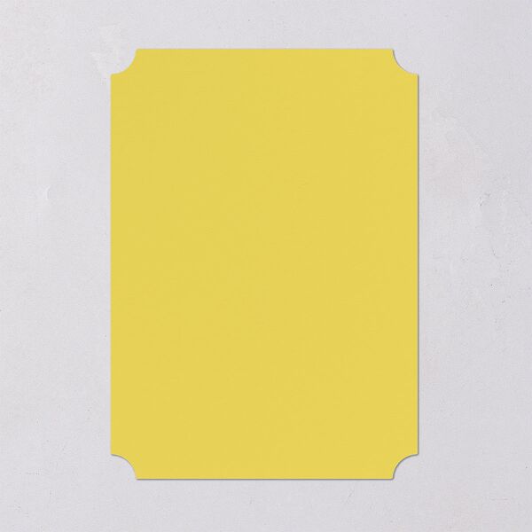 Botanical Lemon Save The Date Cards Buttercup Signature smooth Blank No