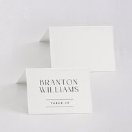 Opposites Attract Place Cards Licorice Signature