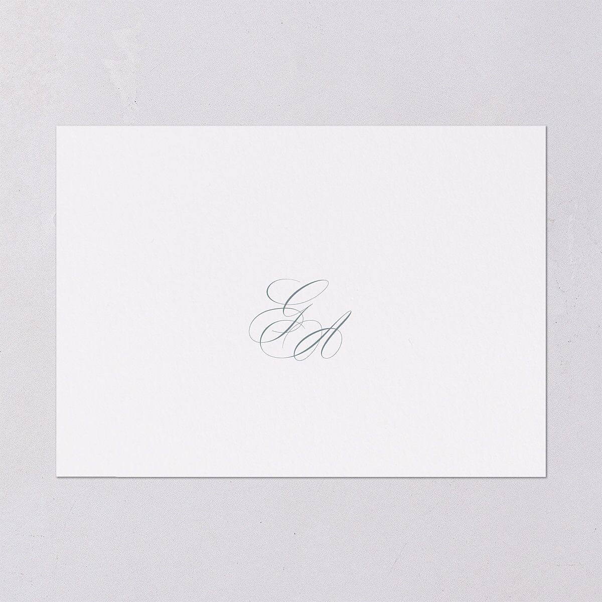 Elegant Photograph Rehearsal Dinner Invitations Dusty Blue Signature Blank Standard