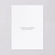 Simple Frame Wedding Invitations Gold Pure White Signature Blank No Standard