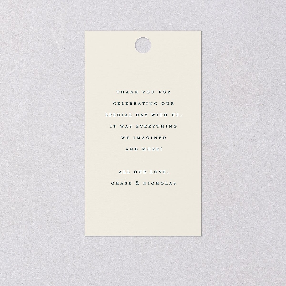 Palm Tree Icon Favor Gift Tags Tide Pool Signature