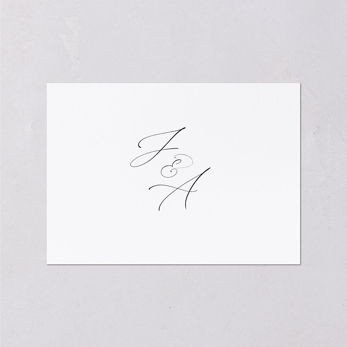 Romantic Roses Wedding Response Cards Off-White Signature Standard