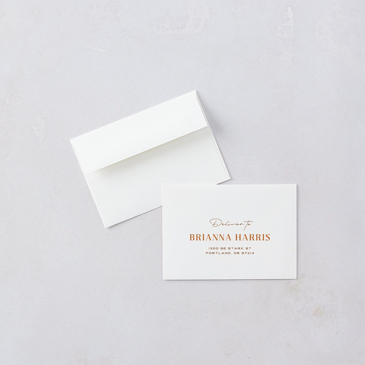 Beach Party Wedding Response Card Standard Envelopes — view 1
