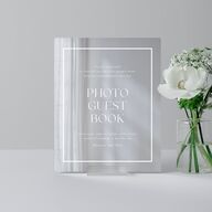 Joyful Union Mirrored Acrylic Favor Tabletop Sign X-small Pure White Mirrored Acrylic XS Tabletop Favor Standard