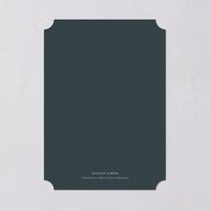 Floral Arch Foil Save The Date Cards Gold Moss Signature smooth Blank No