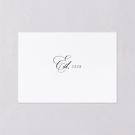 Lasting Frame Wedding Enclosure Cards Pure White Signature Standard
