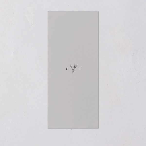 Regal Photo Foil Menus Midnight Gold Signature