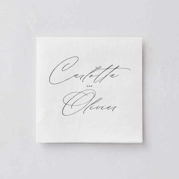 Simply Classic Cocktail Napkins Charcoal Napkin Uncoined