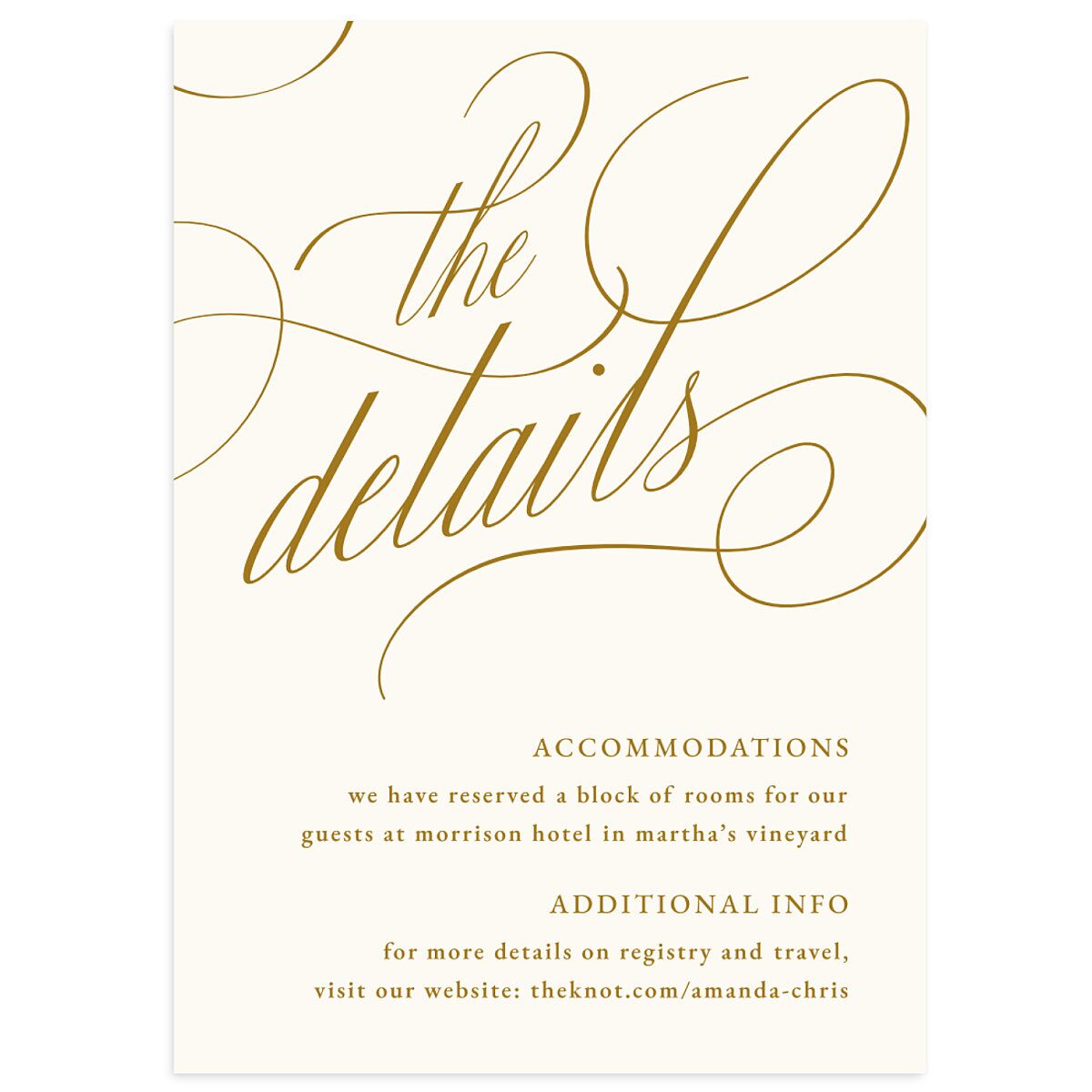 Photo Flourish Wedding Enclosure Cards