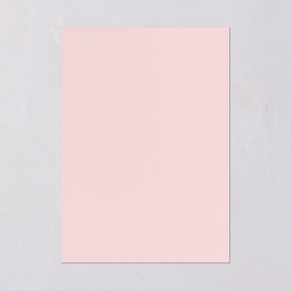 Pastel Flower Arch Foil Wedding Invitations Gold Pink Cotton Signature Blank No Standard
