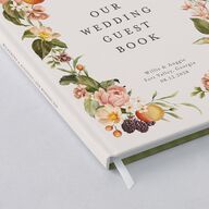 Botanical Citrus Garden Guest Books Rose Gold