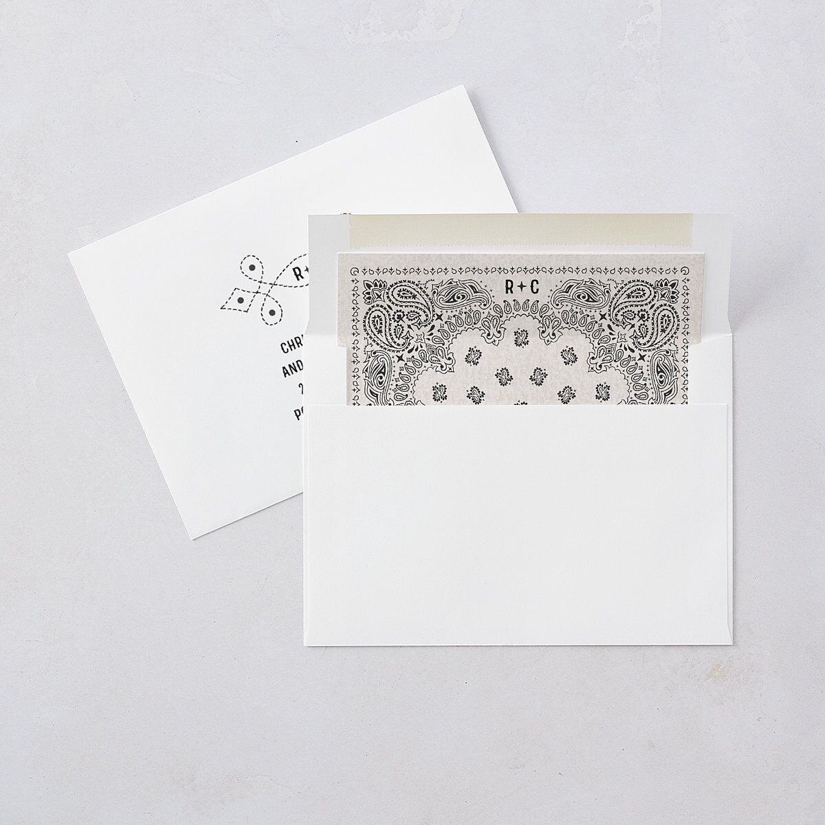 Classic Western Foil Wedding Invitations Midnight Gold Signature Blank No Standard