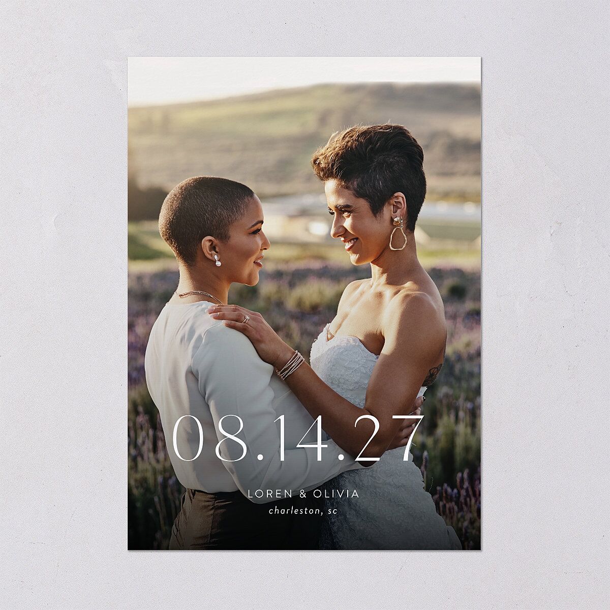Sweet Sunflowers Save the Date Cards — view 2