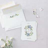 Minimal Floral Save The Date Magnets Ocean Magnet Paper