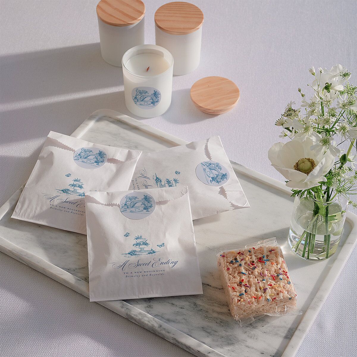 Elegant Antique Toile Frame Wedding Stickers by Bridgerton Cruise Circle