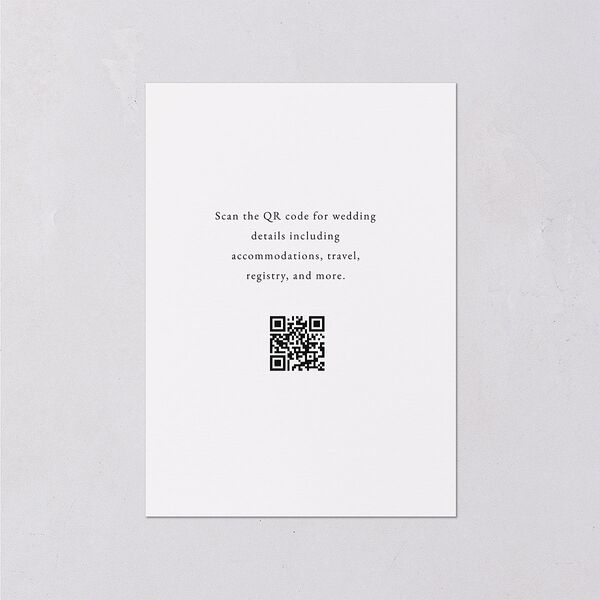 Fairytale Woodgrain Slab Wedding Event Detail Cards Pure White Signature Standard