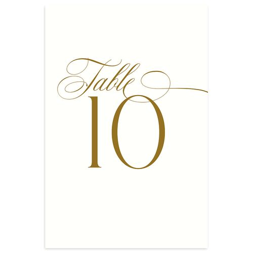 Opposites Attract Table Numbers Umber Signature