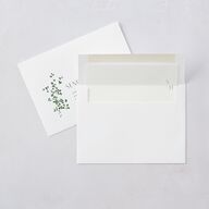 Cascading Florals Wedding Invitations Gold Thyme Signature Blank No