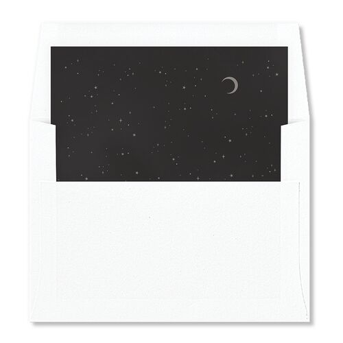 Celestial Arch Envelope Liners Licorice Standard