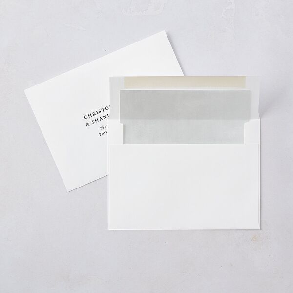 Modern Canvas Standard Envelope Liners Midnight Standard