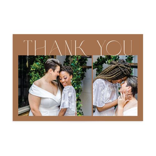 Eclectic Adornment Thank You Postcards Camel