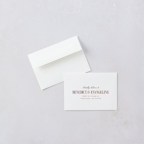 Elegant Diamond Pattern Wedding Response Cards Burgundy Signature Standard