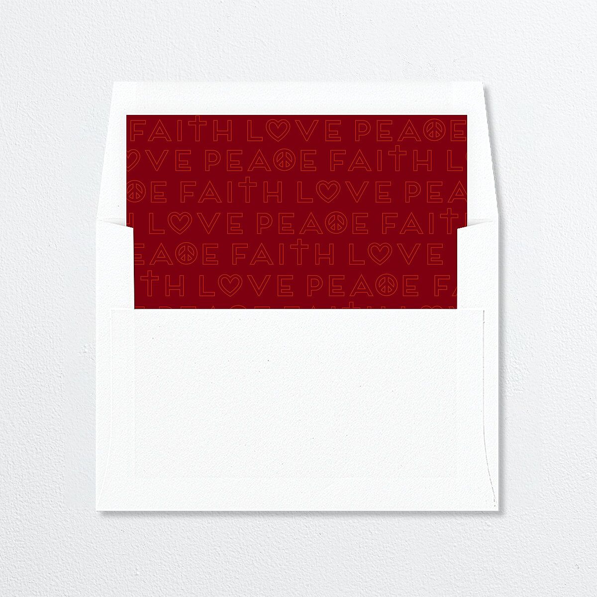 Three Wishes Envelope Liners Ruby Standard