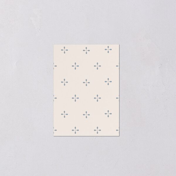 Vintage Vase QR Code RSVP Cards Burgundy Signature Standard