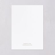 Gilded Photo Foil Wedding Invitations Gold Pure White Signature Blank No Standard