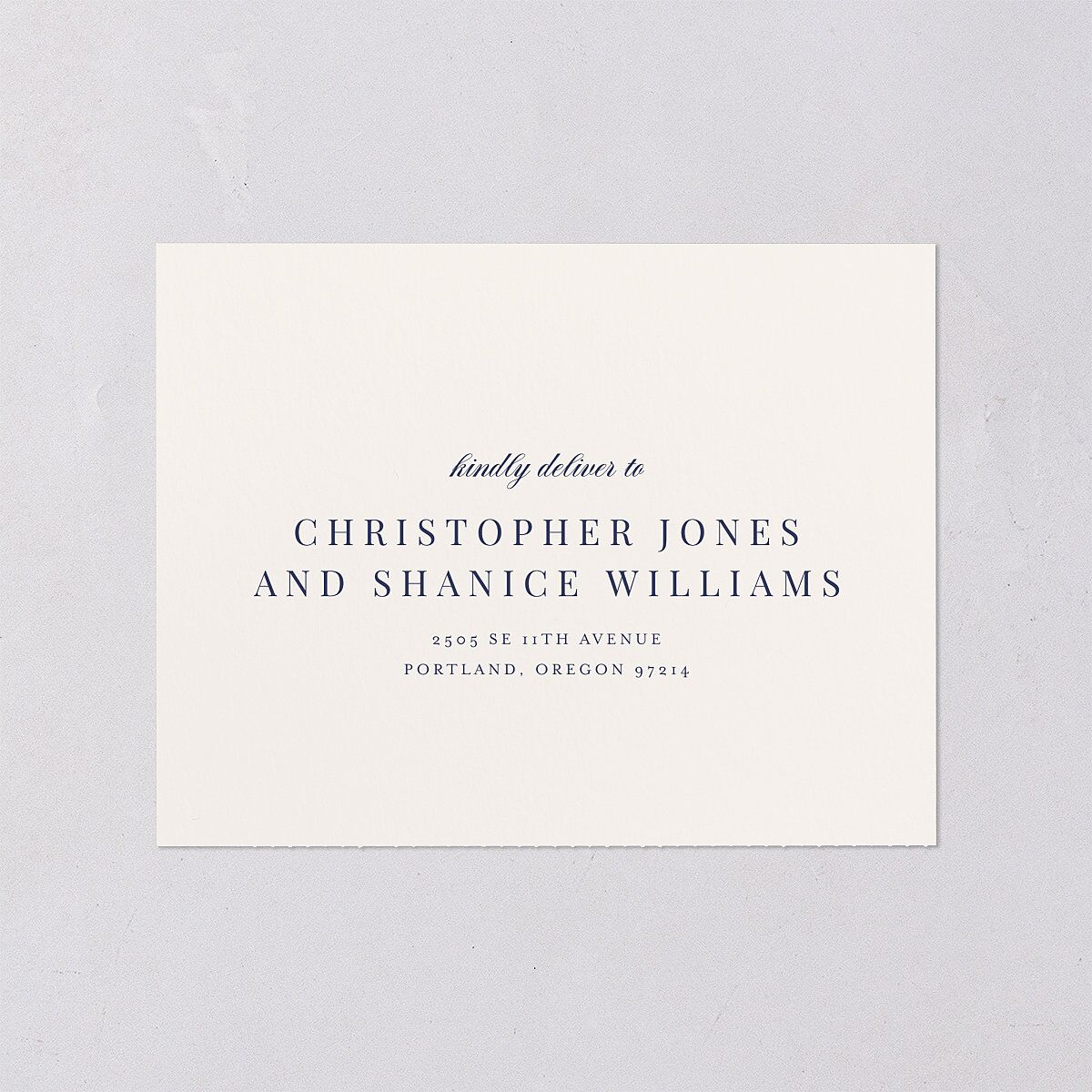 Elegant Lighthouse All-in-One Wedding Invitations — view 5