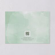 Shining Greenery Save the Date Cards Gold Off-White Signature smooth Blank No Standard