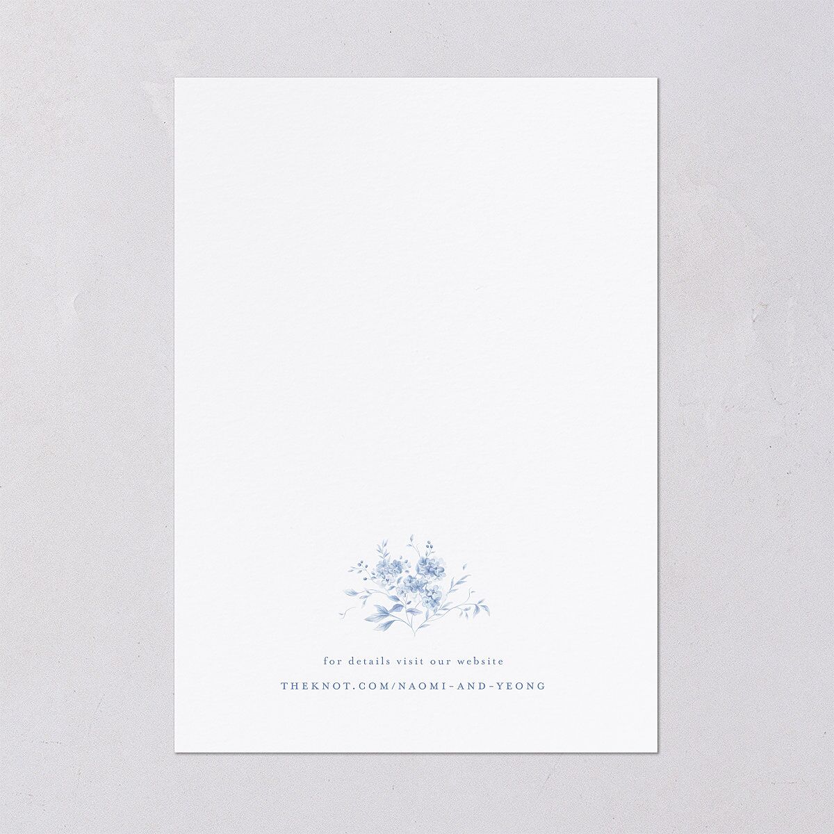 Vintage Florals Wedding Invitations — view 3