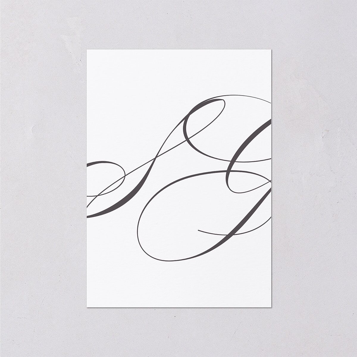 Classically Elegant Wedding Response Cards Pure White Signature Standard