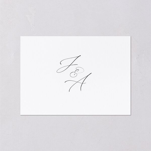 Romantic Roses Wedding Response Cards Off-White Signature Standard