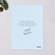 Merry Photobooth Holiday Cards Stream Signature Blank Standard Portrait