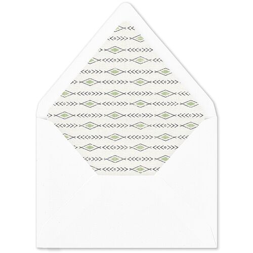 Vintage Mountain Euro Envelope Liners Sea Foam Luxe