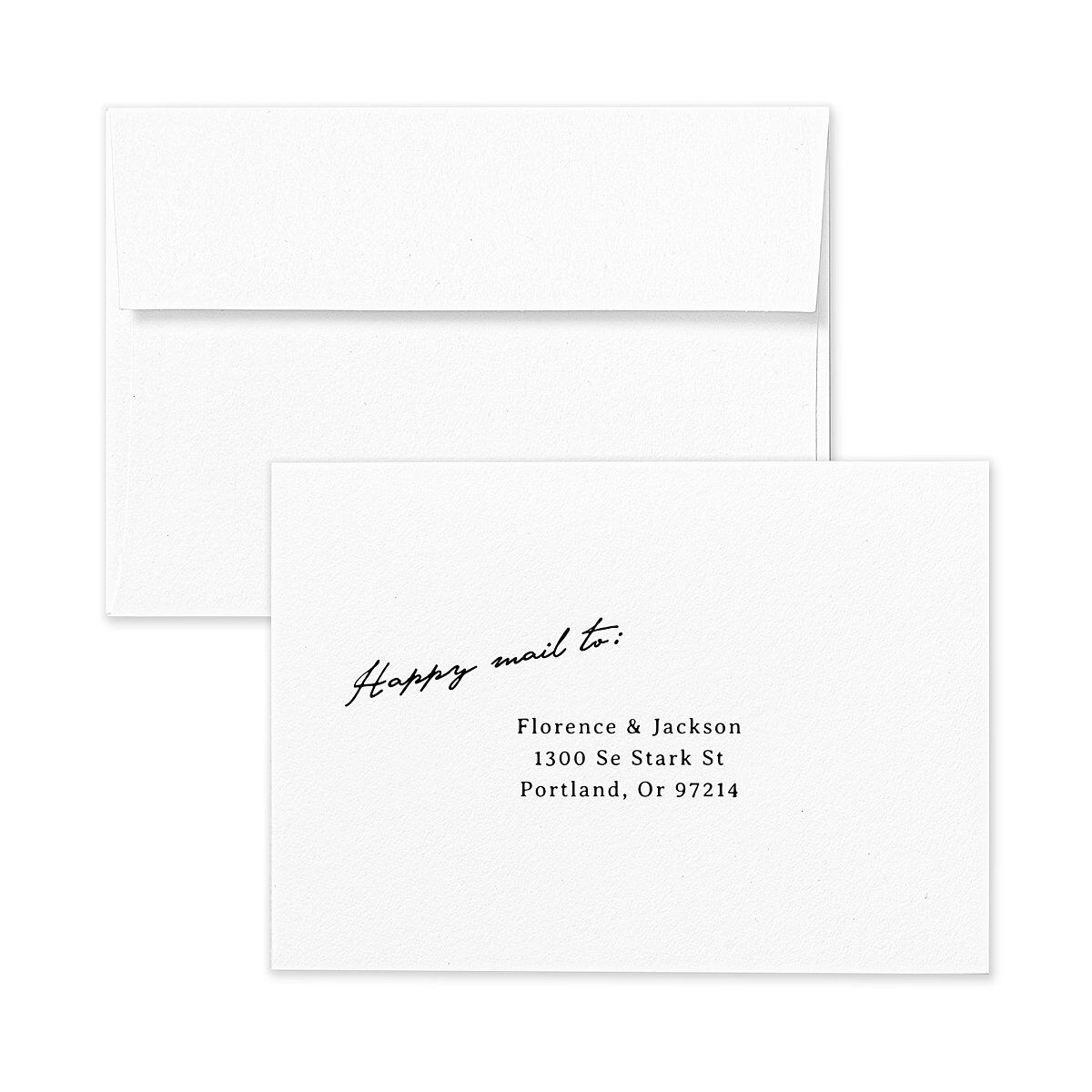 Vintage Film Response Card Envelopes