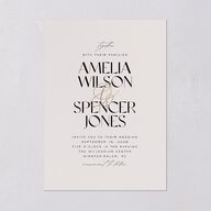 Together Wedding Invitations Gold Mist Signature Blank No