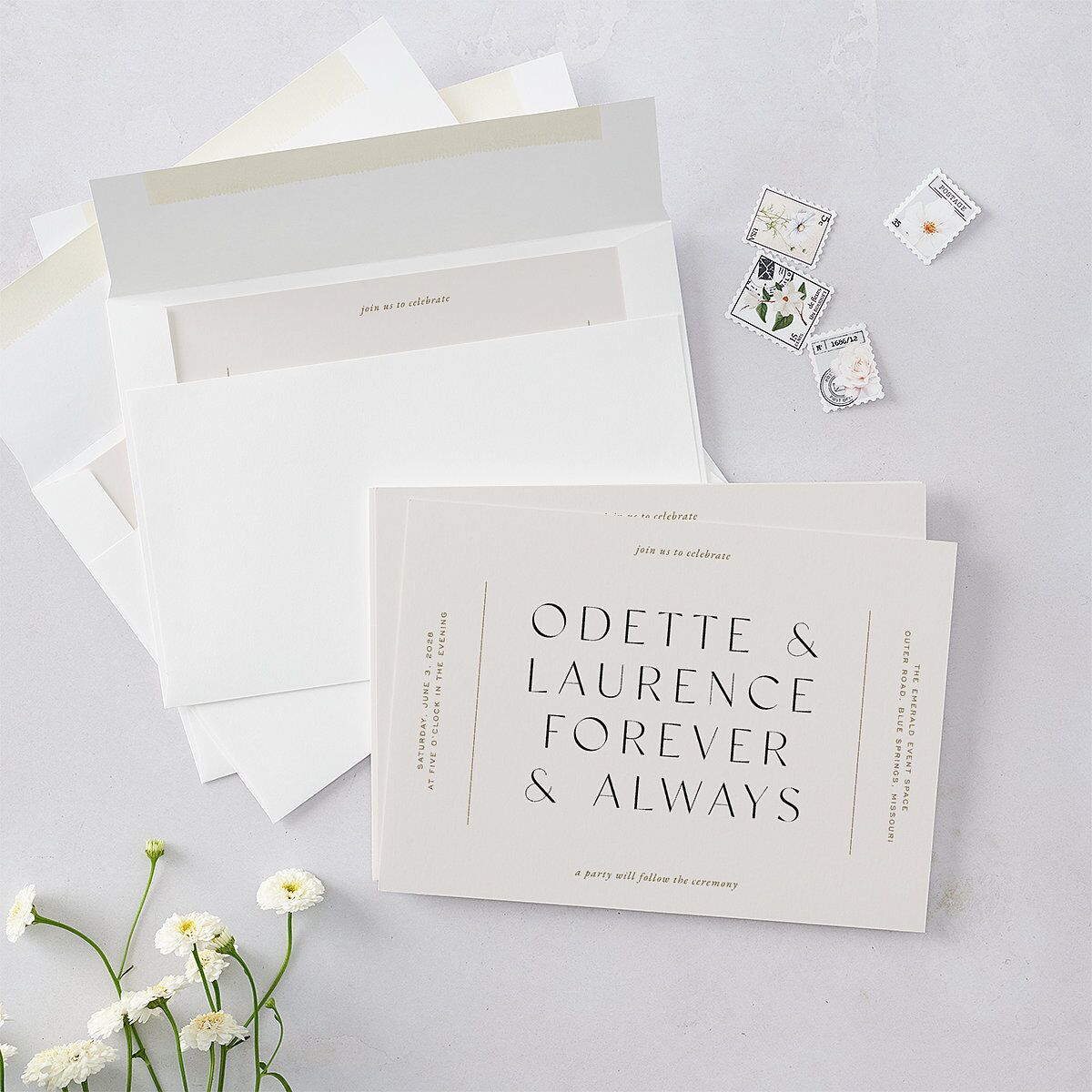 Surround Wedding Invitations — view 4
