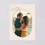Whimsical Drawn Flowers Wedding Invitations Thyme Signature Blank No Standard