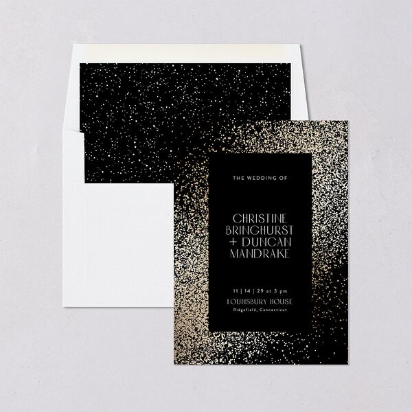 Shimmering Frame Standard Envelope Liners Standard Licorice Liner