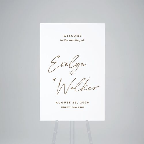 Picture This Photo Standard Welcome Sign Large Sepia Standard Outdoor Corrugated L Welcome