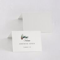 Rustic Pine Place Cards Eucalyptus Signature