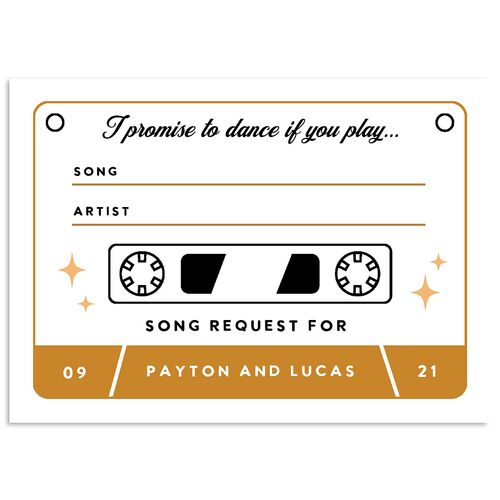 Colorful Retro Stripes Wedding Response Cards Licorice Signature Standard