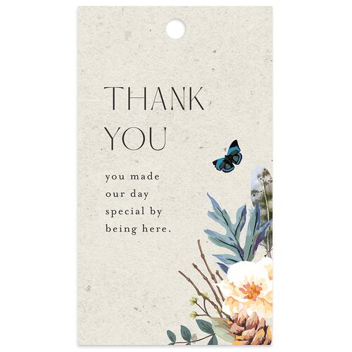 Bohemian Altar Favor Gift Tags Dijon Signature