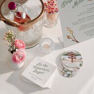 Happy Campers Bar Bended Tabletop Sign X-small Deep Olive Standard Plastic XS Tabletop Bar